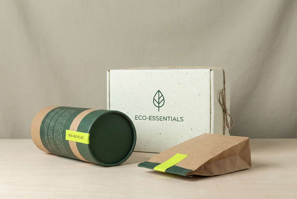 eco packaging studio shot