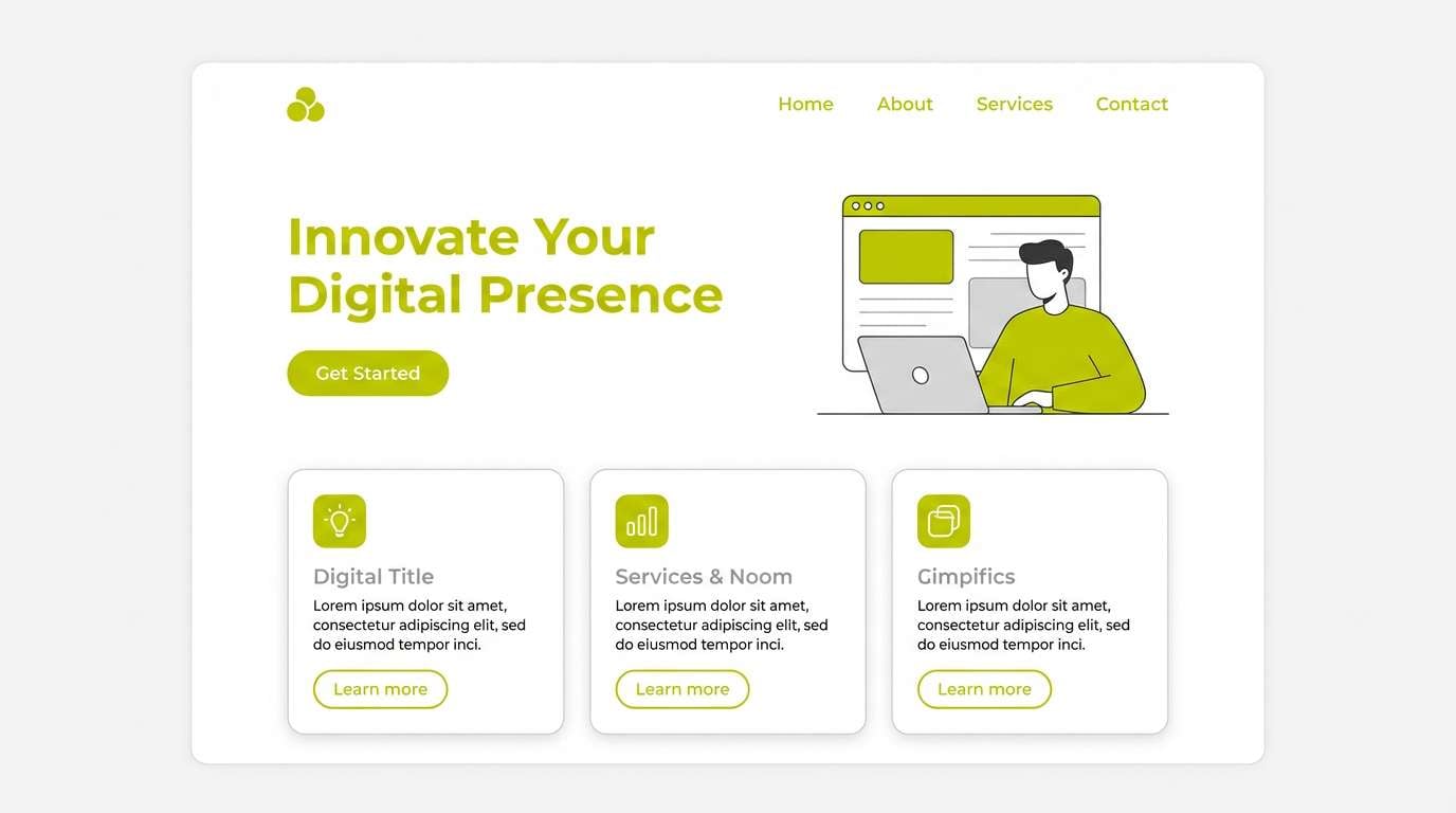 chartreuse minimal web ui