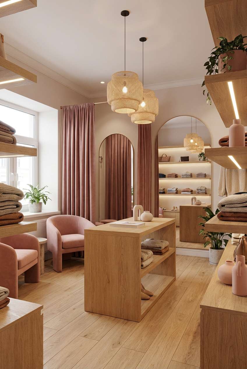 chestnut bloom boutique interior