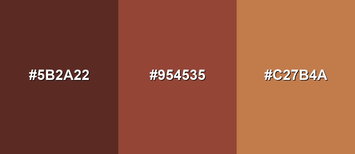 analogous color for chestnut-color