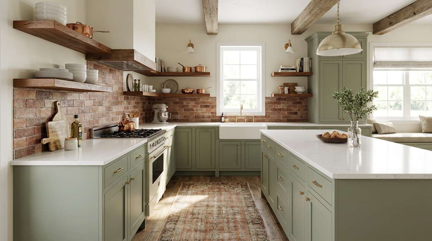 sage kitchen color plan