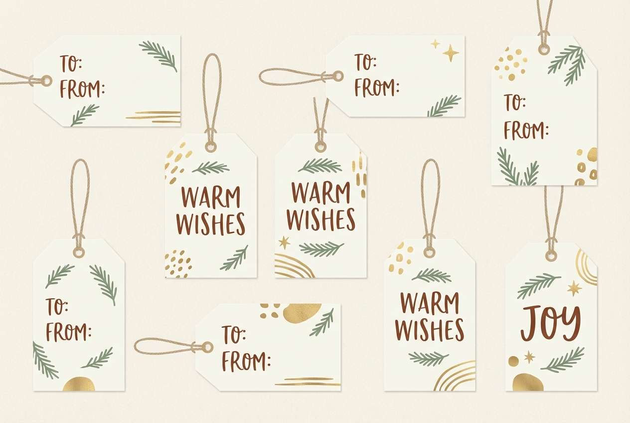 holiday gift tags