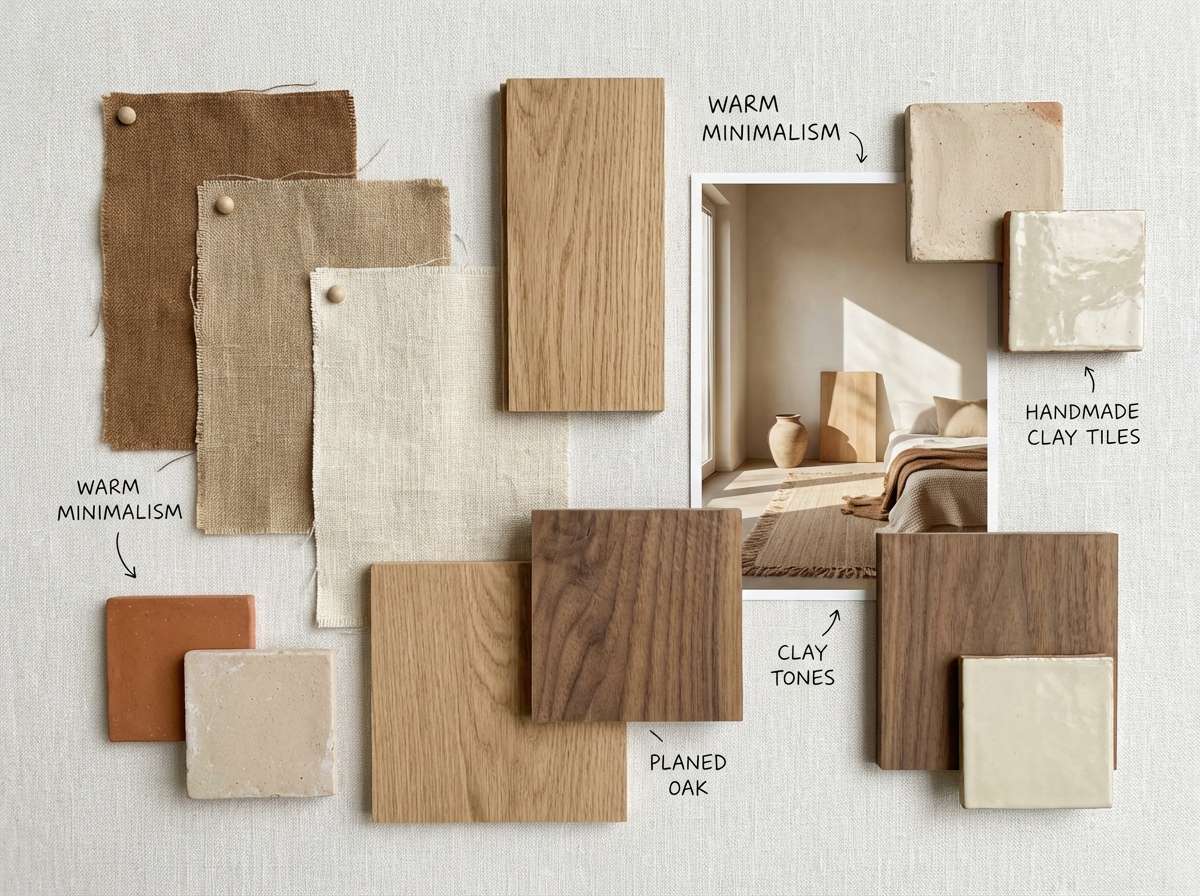 interior board in desert browns