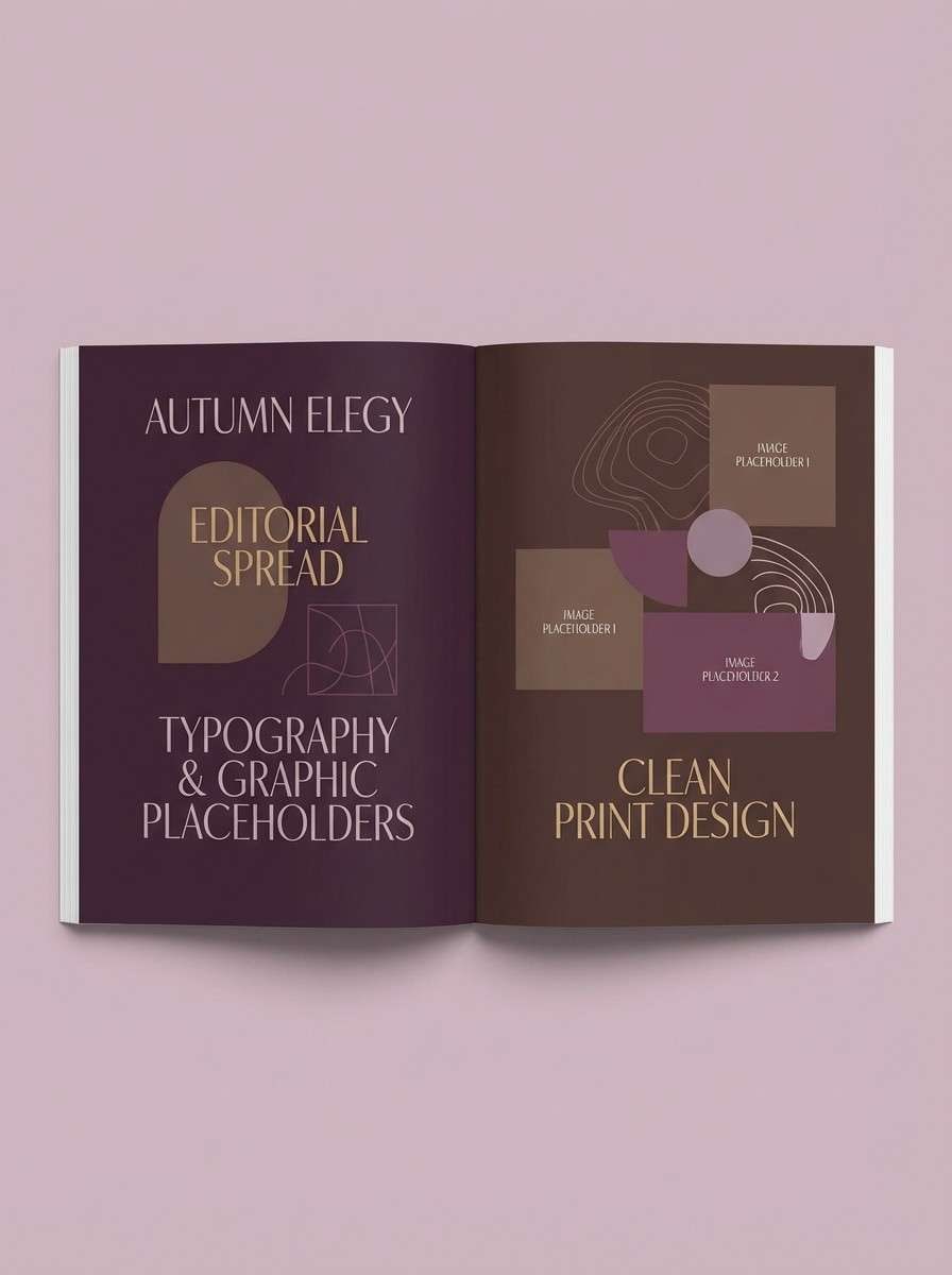 plum cocoa editorial spread