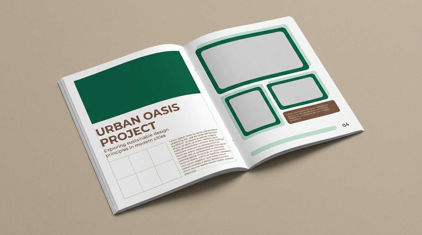 emerald cocoa editorial layout