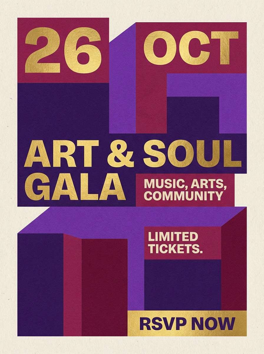 night carnival event flyer