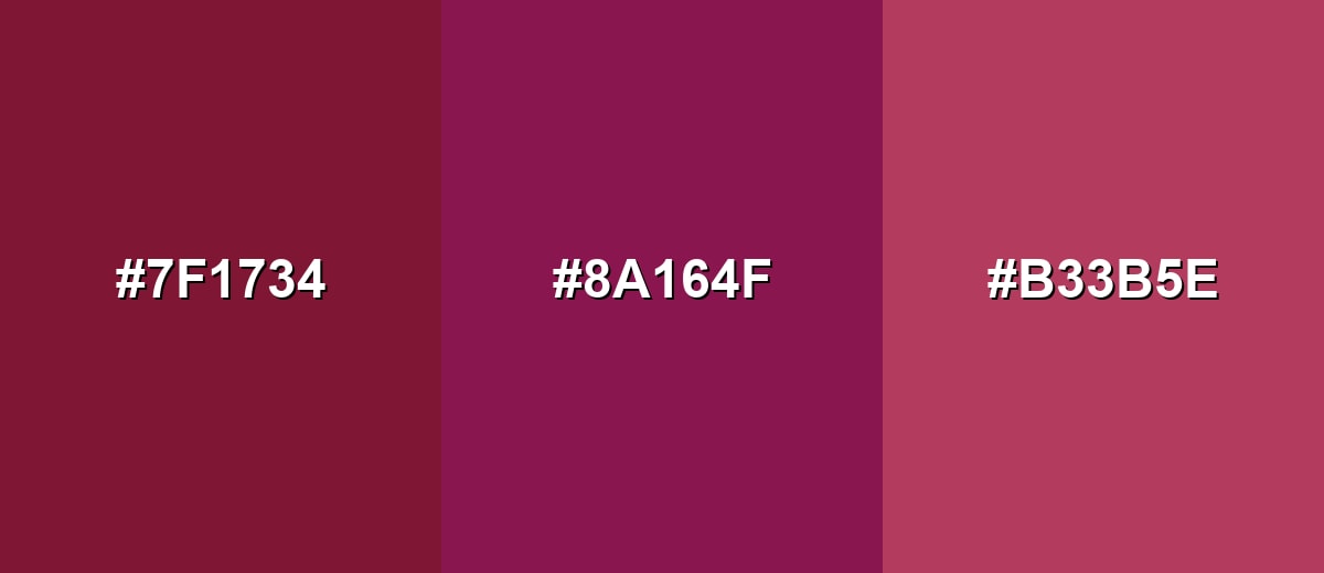 analogous color for claret-color