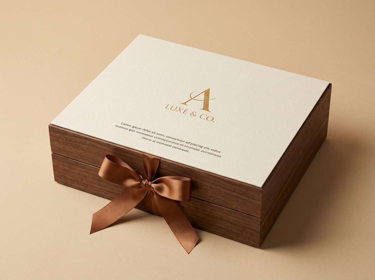walnut gold packaging
