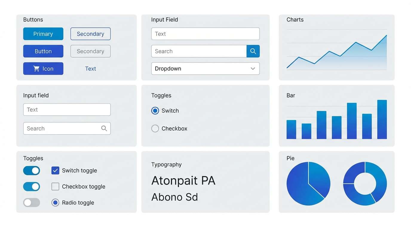 ui kit components grid