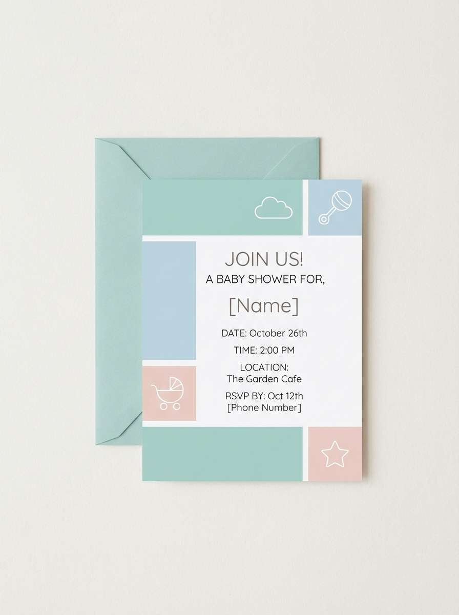 baby shower invitation