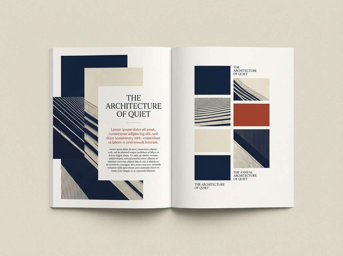 nautical editorial layout