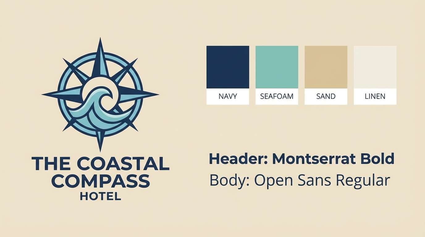 coastal hotel brand board