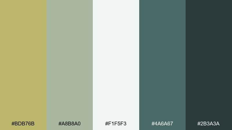 coastal khaki dark khaki color palette with hex codes
