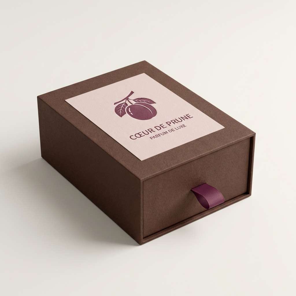 chocolate orchid perfume box