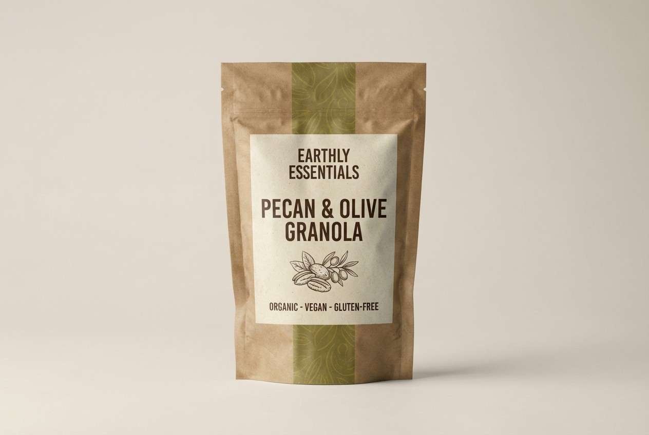 pecan olive food label