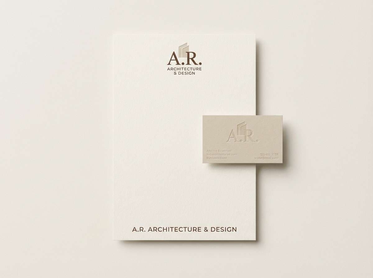 walnut luxury stationery