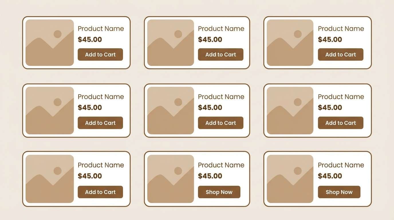 sandstone ecommerce grid