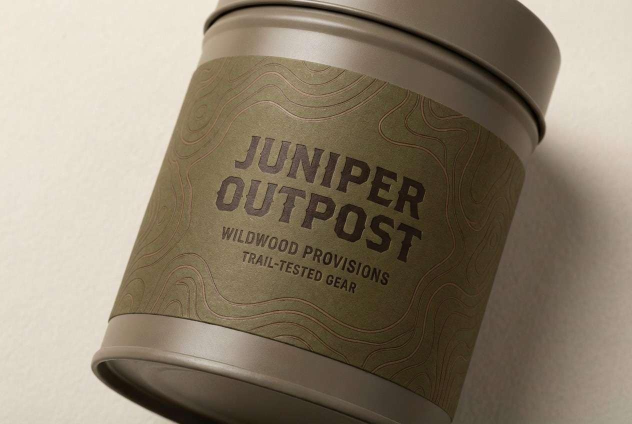 forest mocha product label