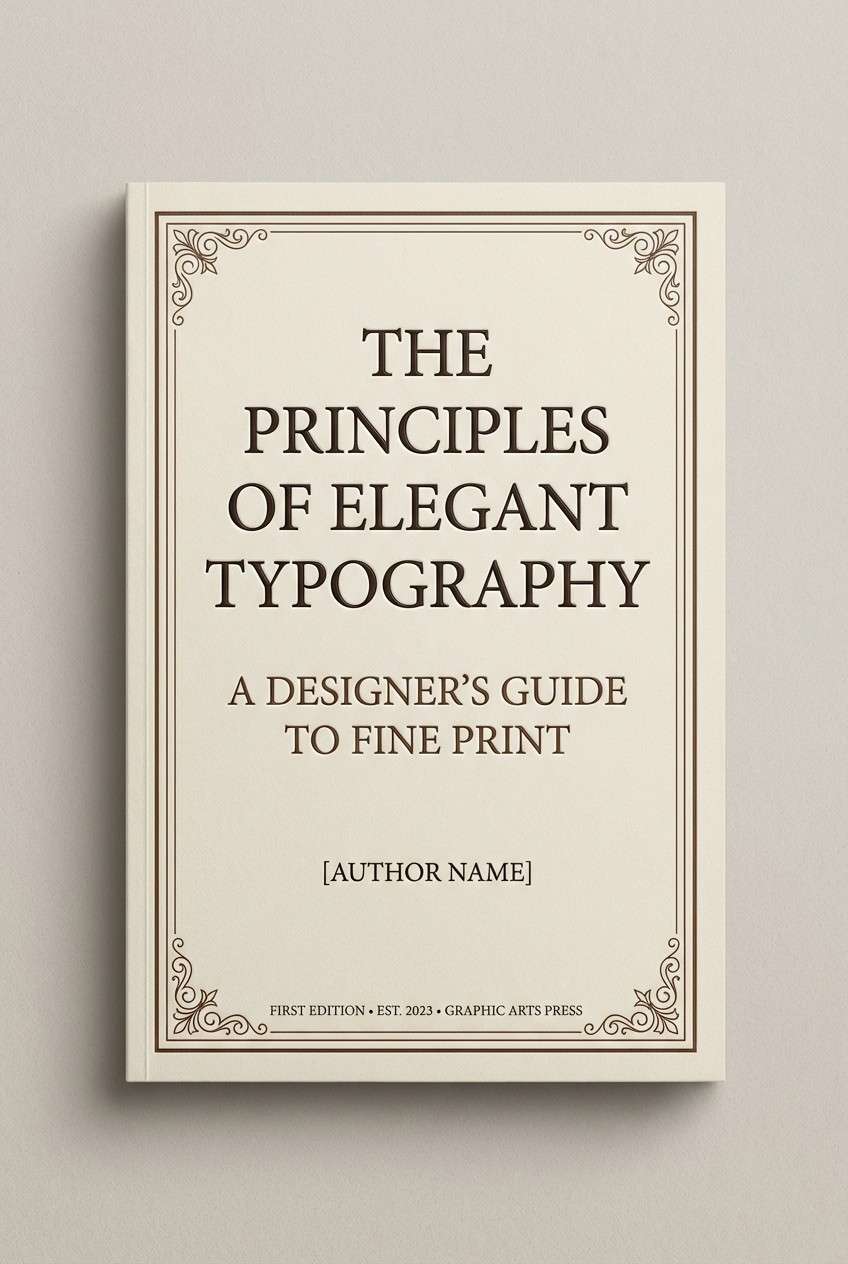 classic warm book cover