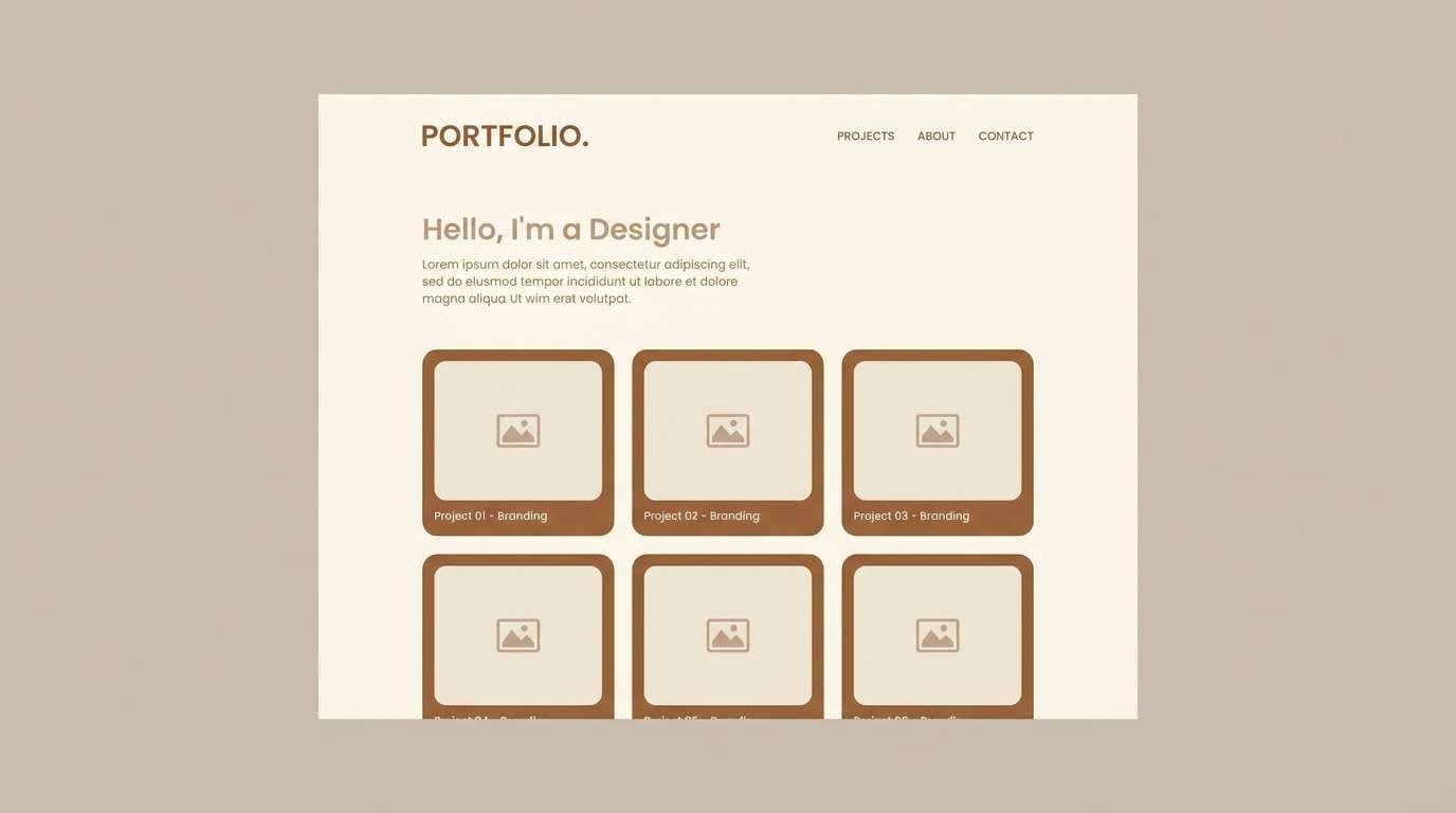 neutral portfolio ui grid