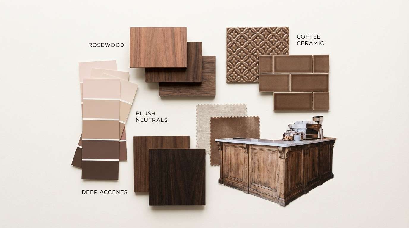 interior moodboard collage