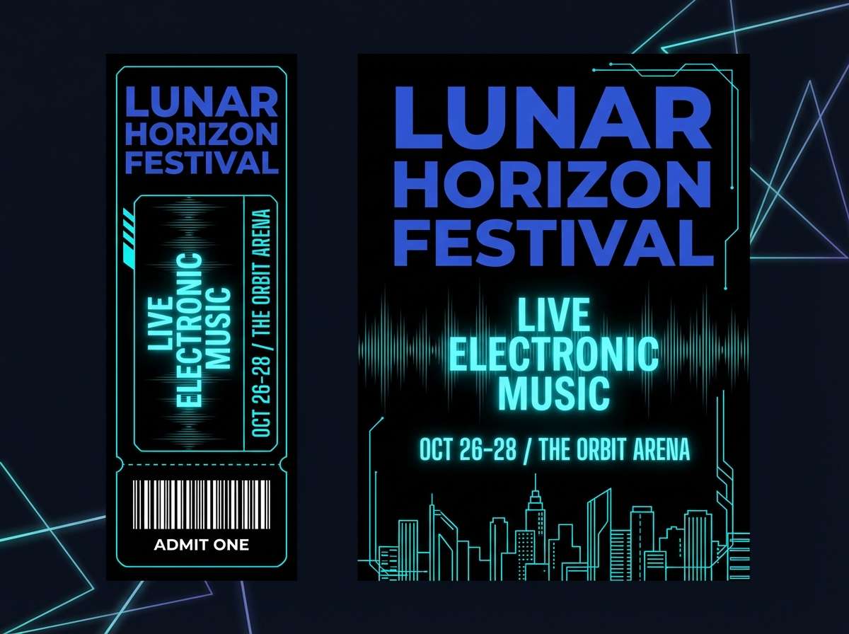 concert promo poster