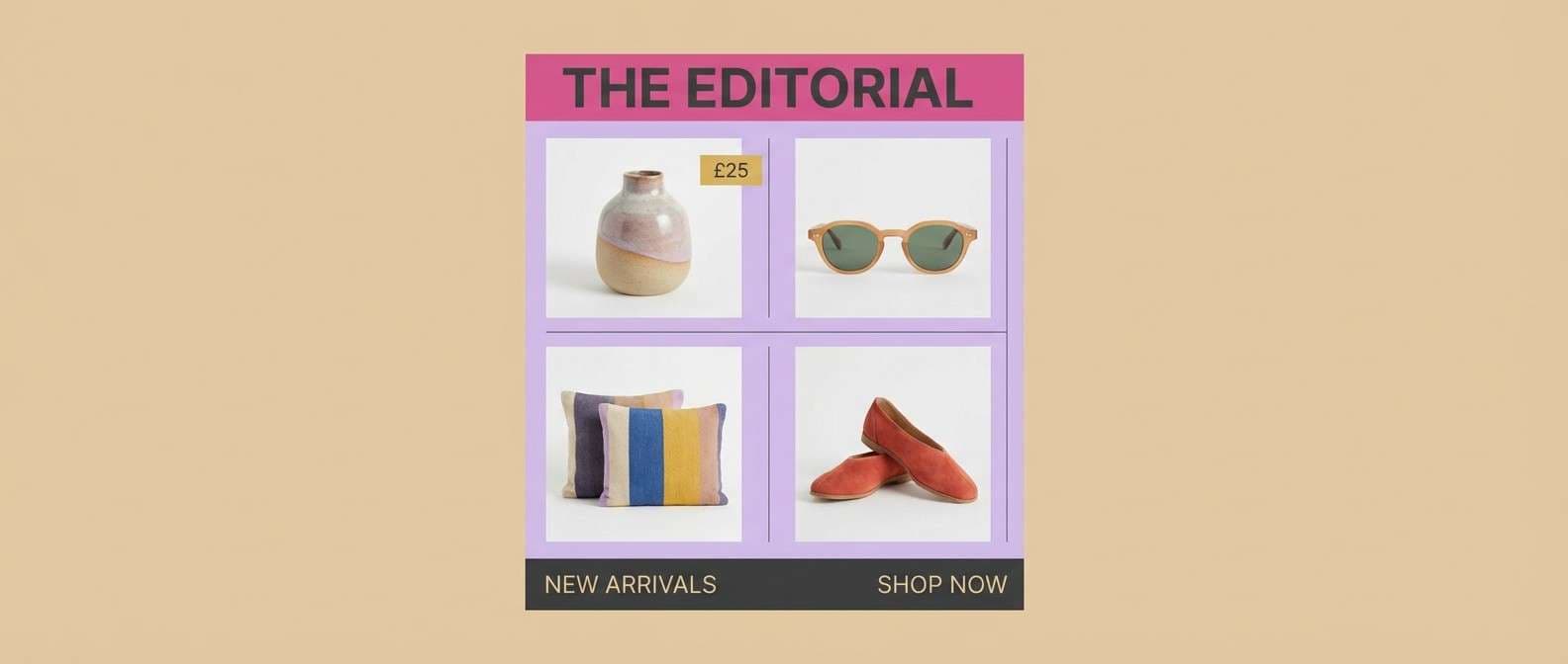 boutique email header