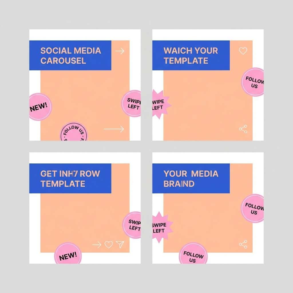 social carousel templates