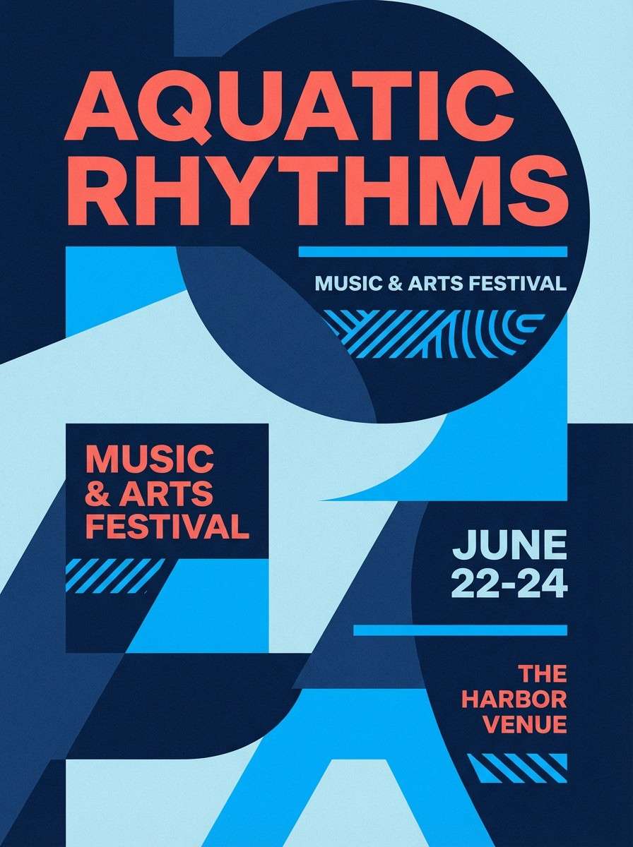 coastal event poster