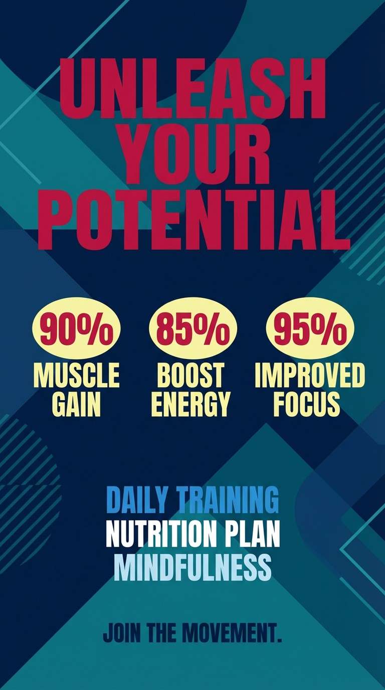 fitness promo poster