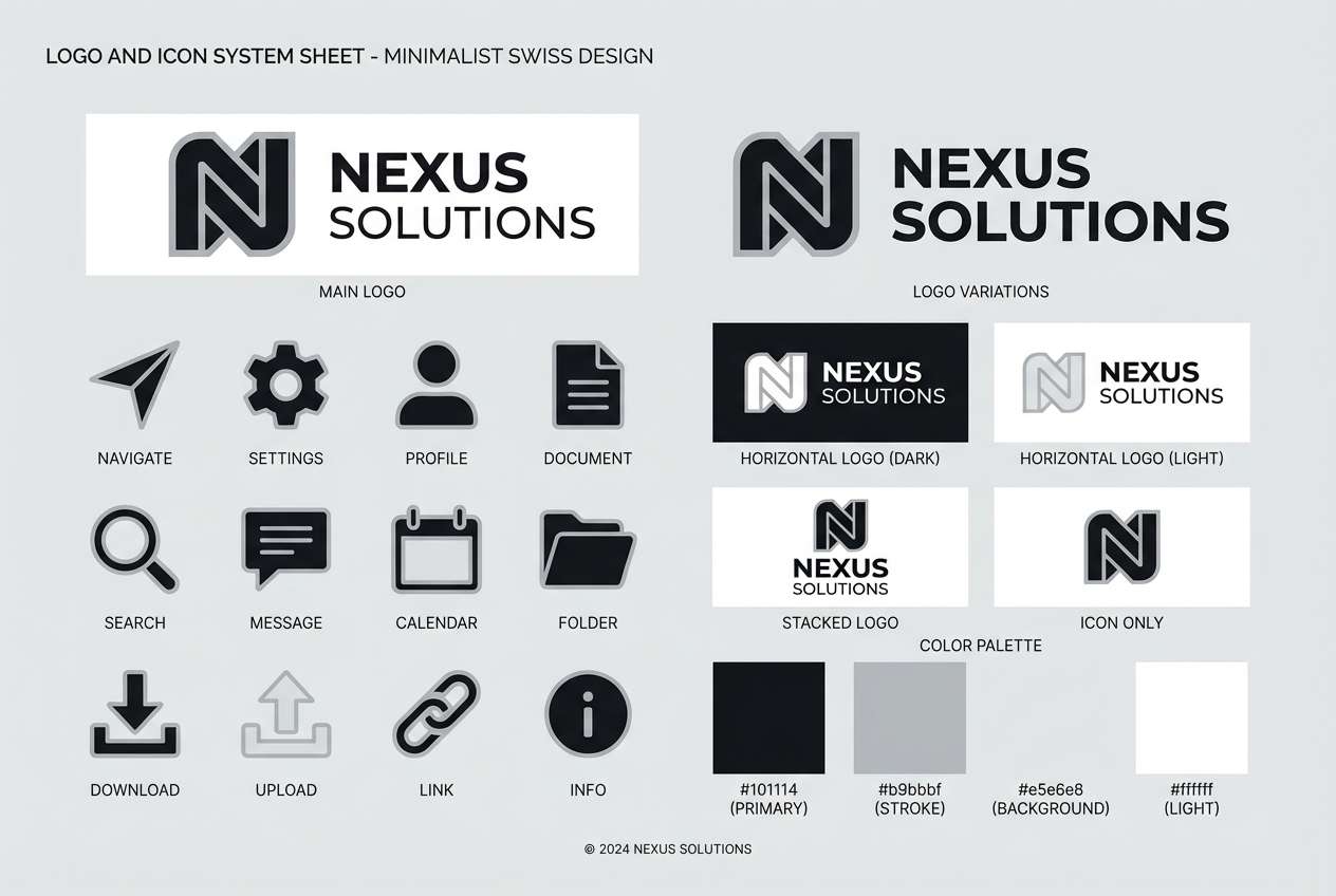 logo and icon system