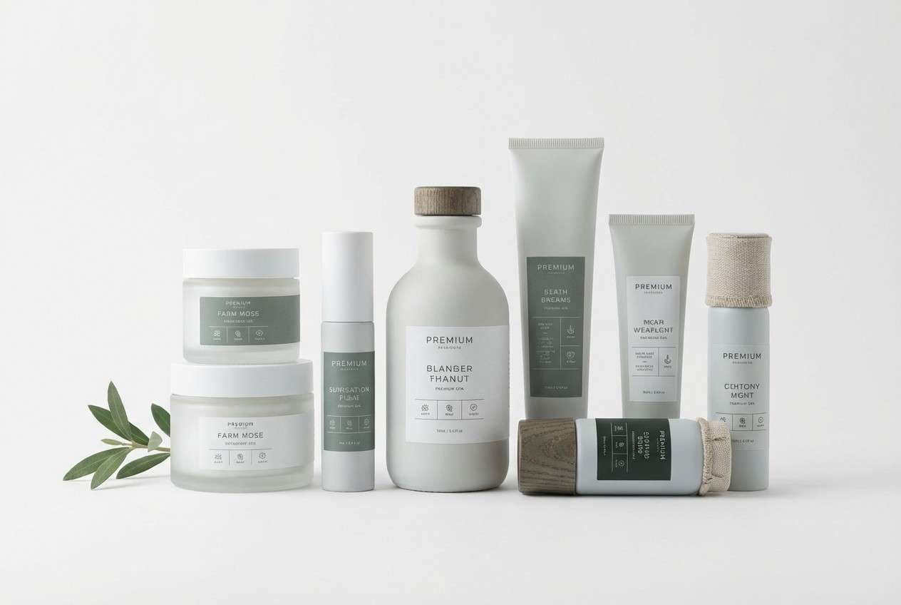 spa packaging studio shot