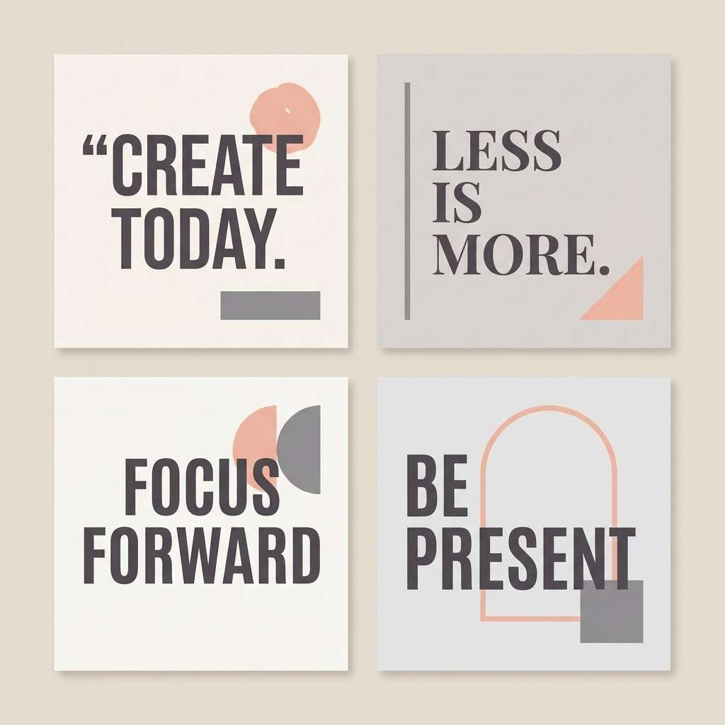 social quote post template