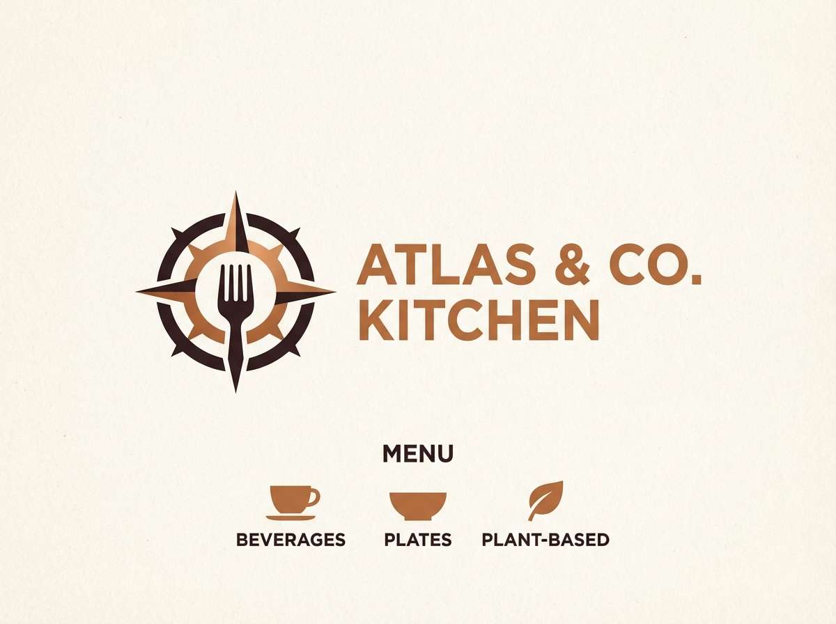 copper restaurant branding