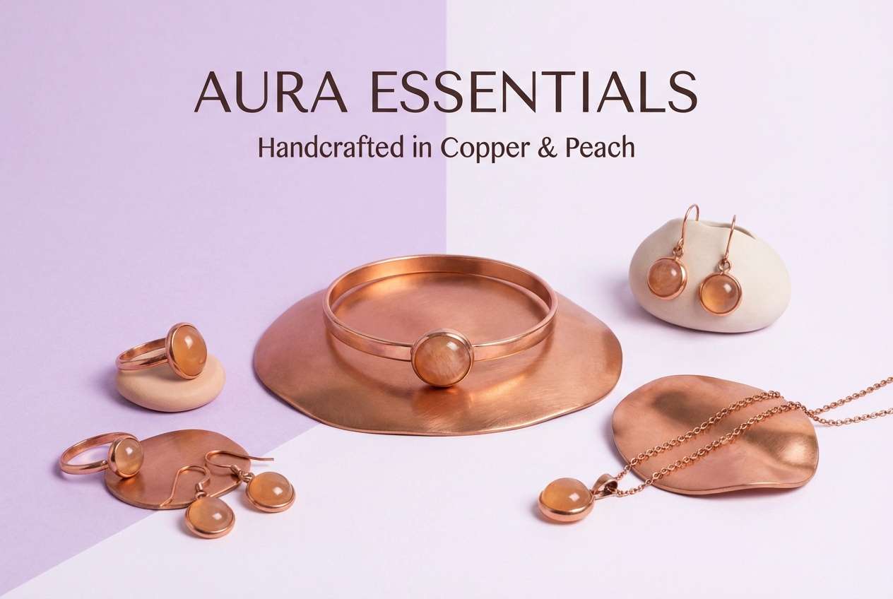 copper jewelry ad