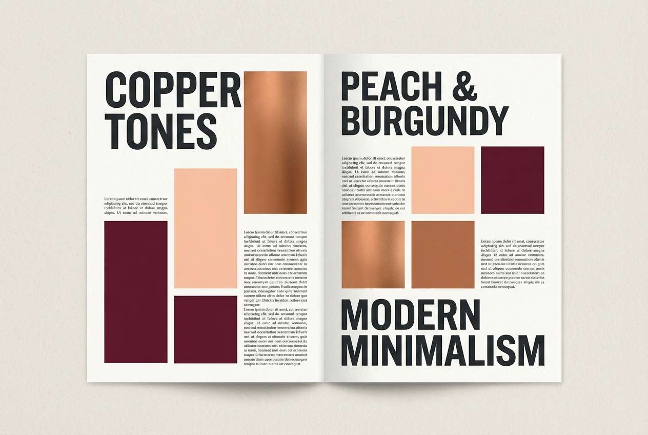 fashion editorial layout