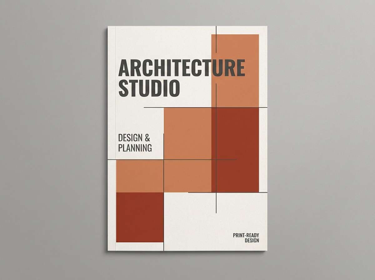 architecture brochure cover