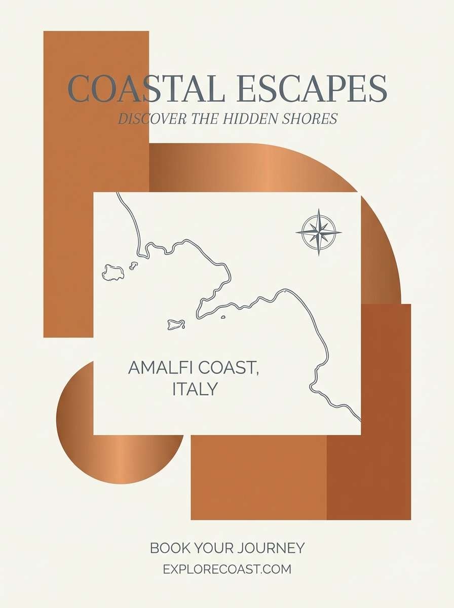 coastal travel flyer