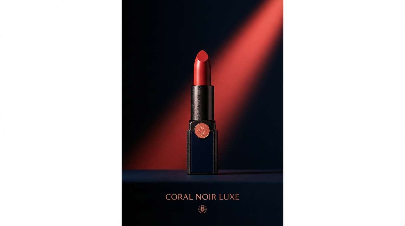 luxury lipstick studio ad