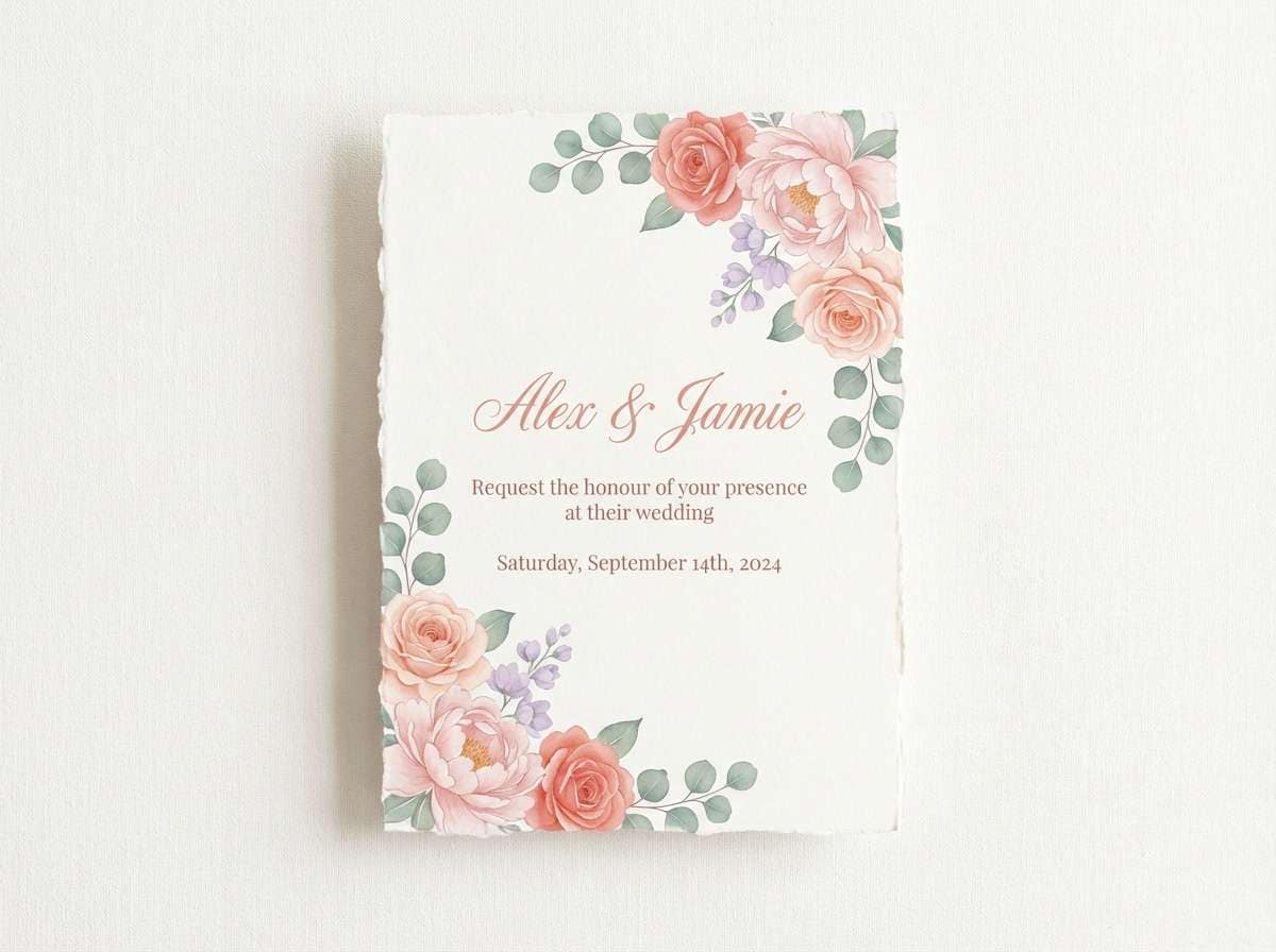 wedding invitation design