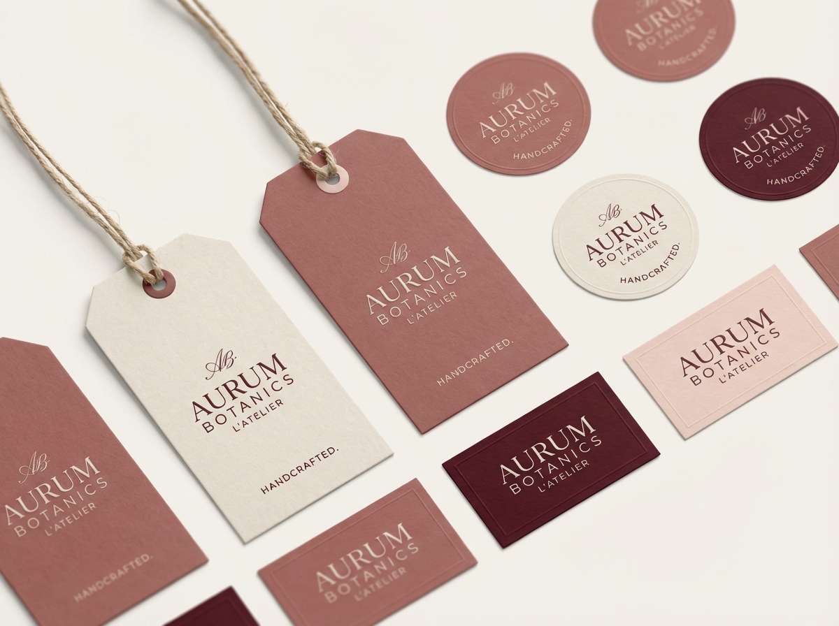 boutique labels and tags