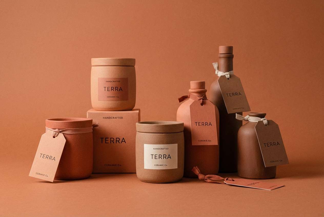 ceramics brand packaging