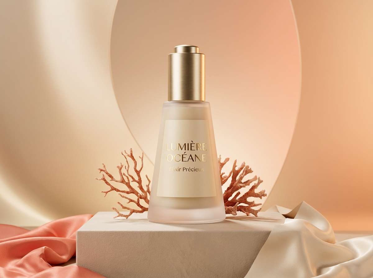 luxury beauty product ad