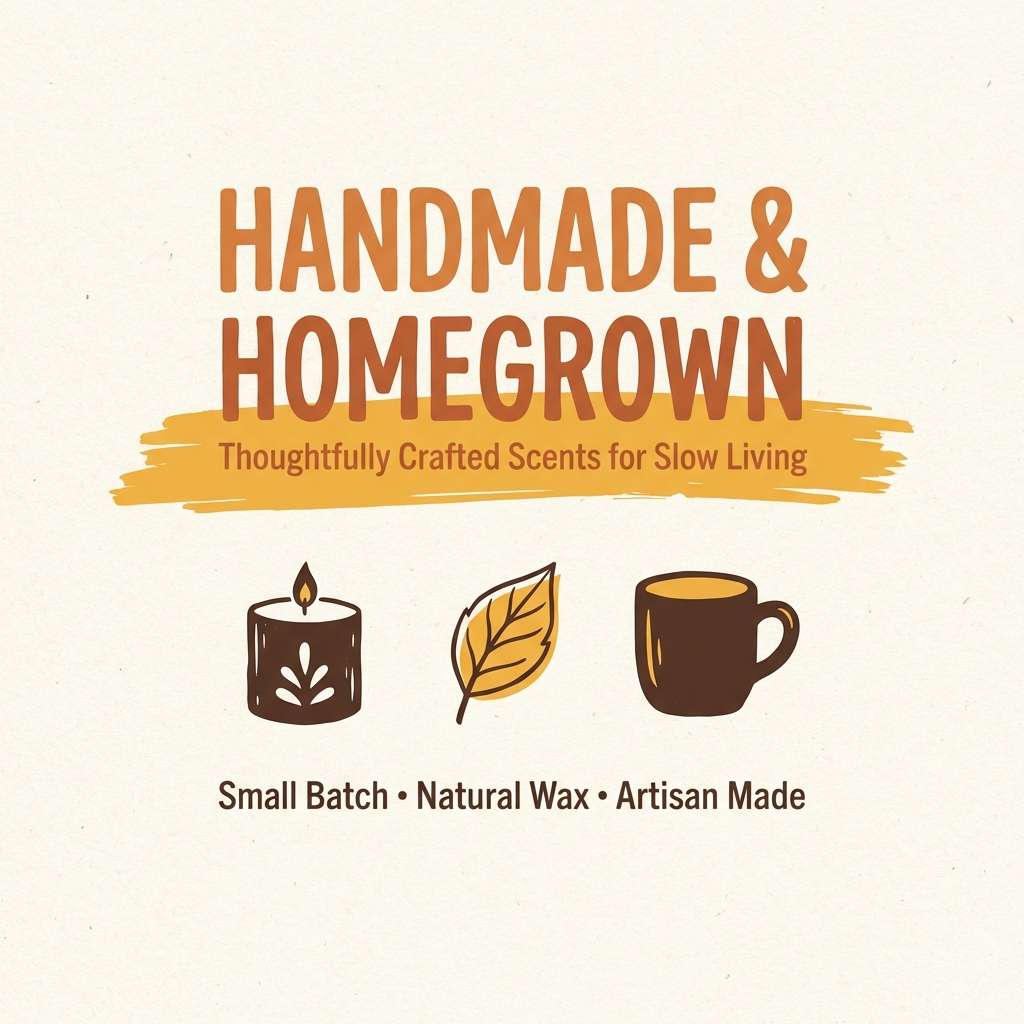 handmade brand social post