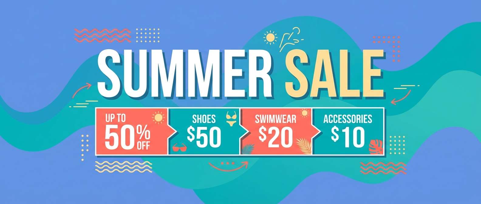 summer sale banner