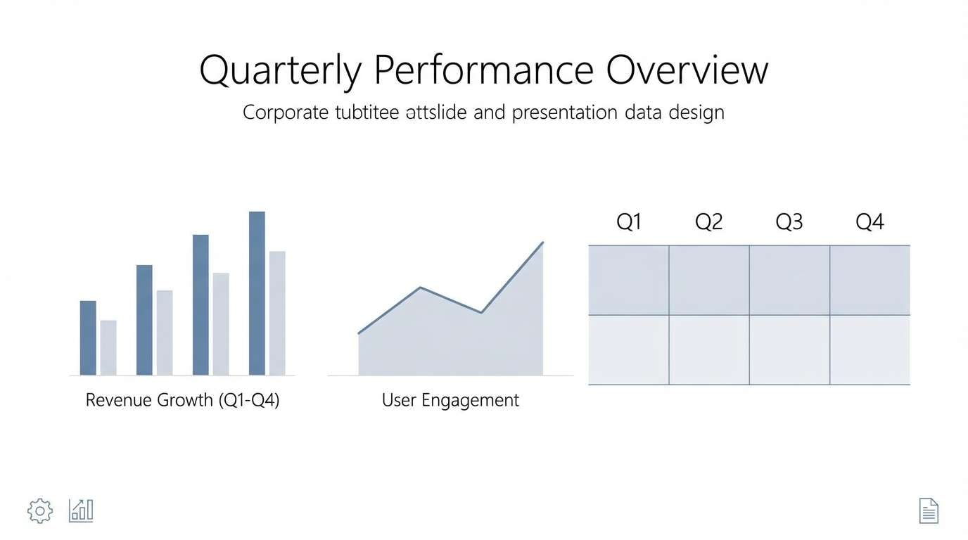 corporate presentation slide deck