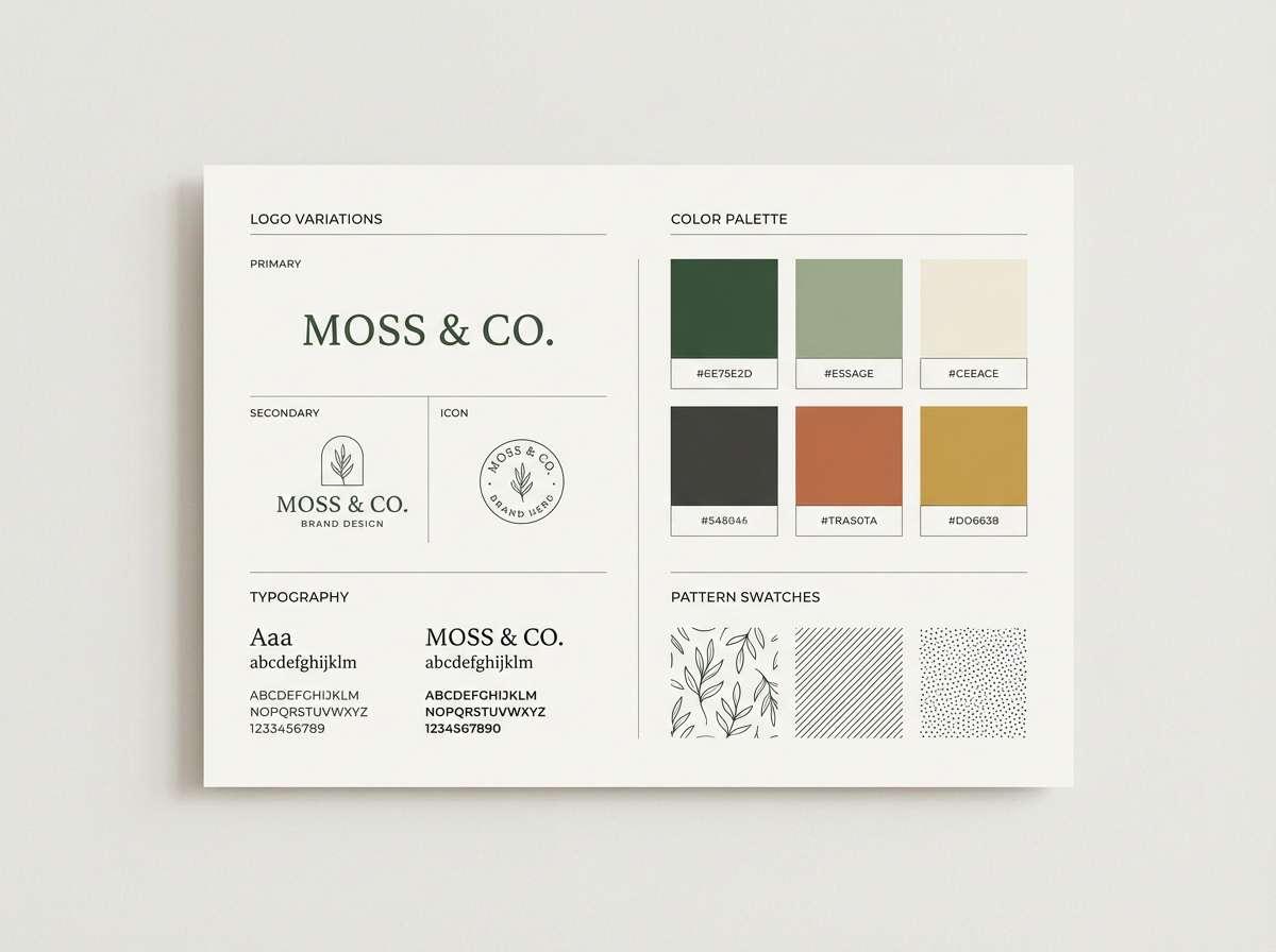 cottage blush brand kit