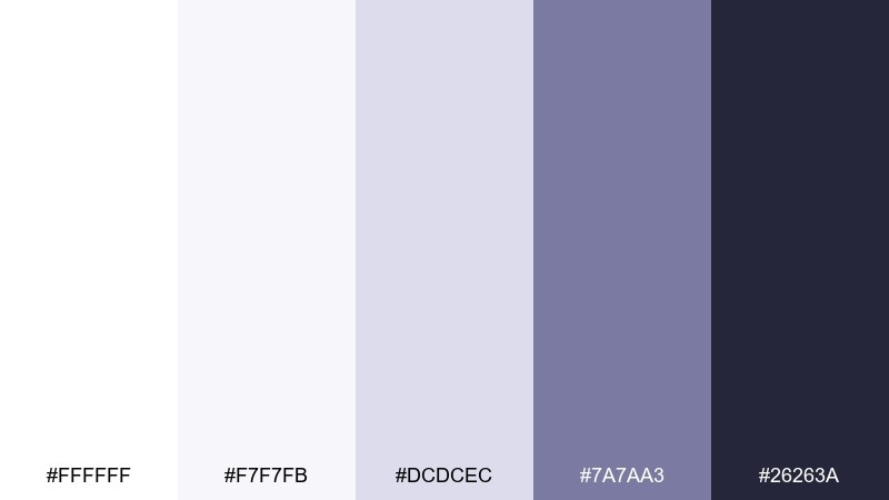cotton note color palette with hex codes