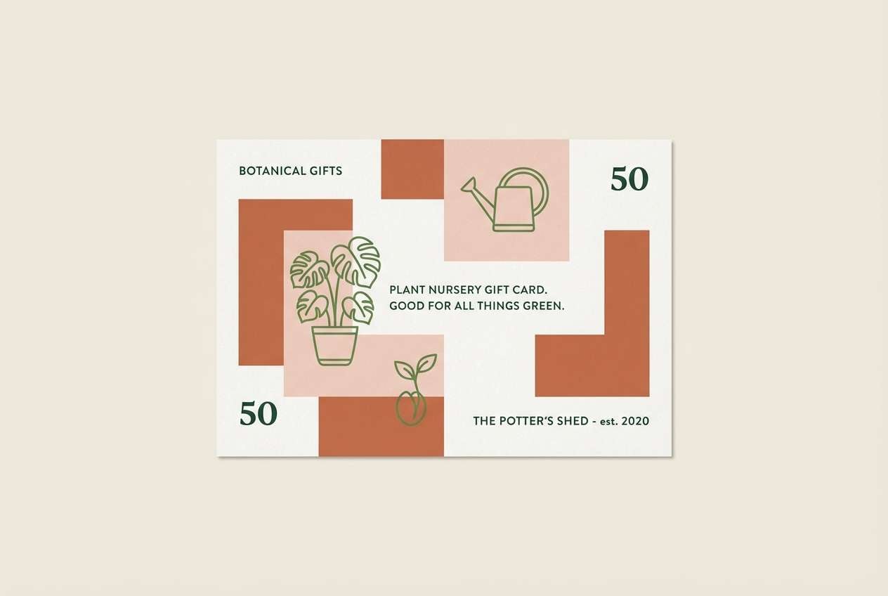 plant nursery gift card