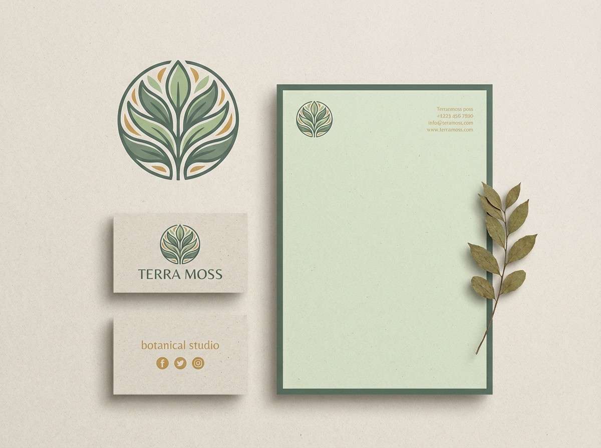 eco brand kit layout